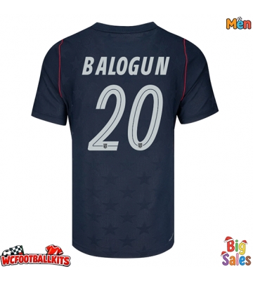 United States Folarin Balogun #20 Replica Away Stadium Shirt World Cup 2026 Short Sleeve
